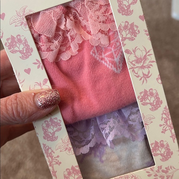 Bridgerton Lace Anklet Socks NWT - Picture 2 of 4